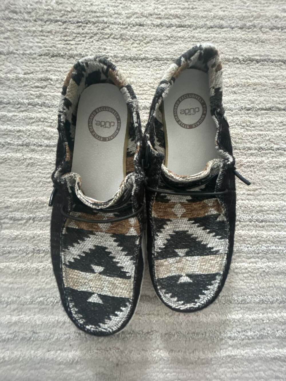 Hey Dude Wendy Aztec Print Slip-On Shoes - Buckle Exclusive